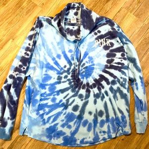 PINK Women’s tie dye cowl neck sweater